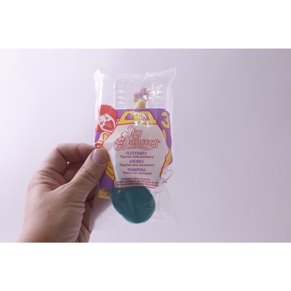 McDonald's Happy Meal, Sky Dancers Flutterfly, PVC Figurine ~ 250627-SHC SHC-013